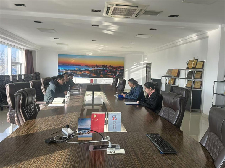 永利官网到青岛中加特股份有限公司开展访企拓岗专项活动
