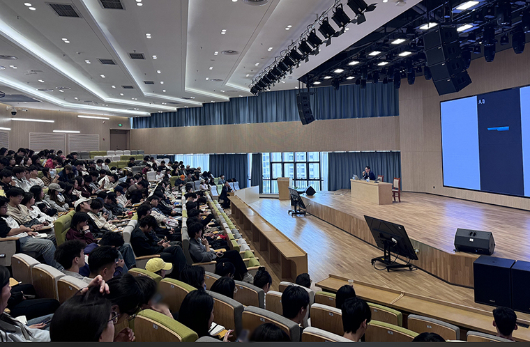 浙江传媒学院校长韦路教授做客248cc永利集团名师讲堂 畅谈中国品牌故事的八大策略