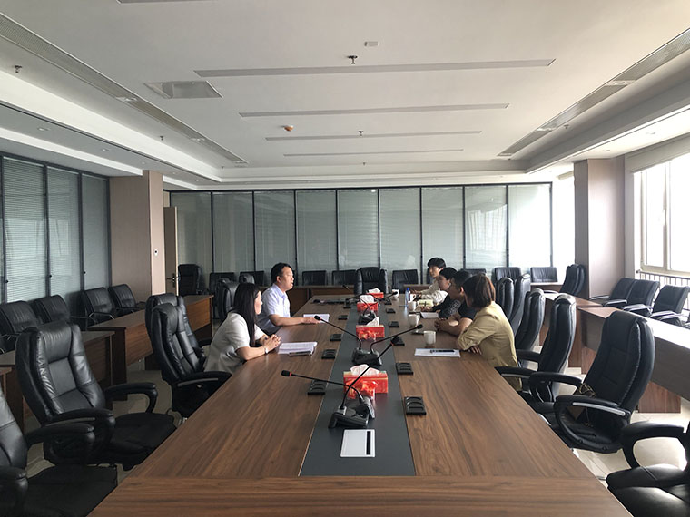 国际商学院回访青岛聚大洋藻业集团，共绘校企合作新蓝图