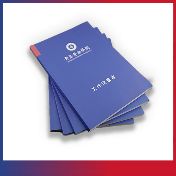 248cc永利集团文创纪念品——黄海logo红蓝笔记本